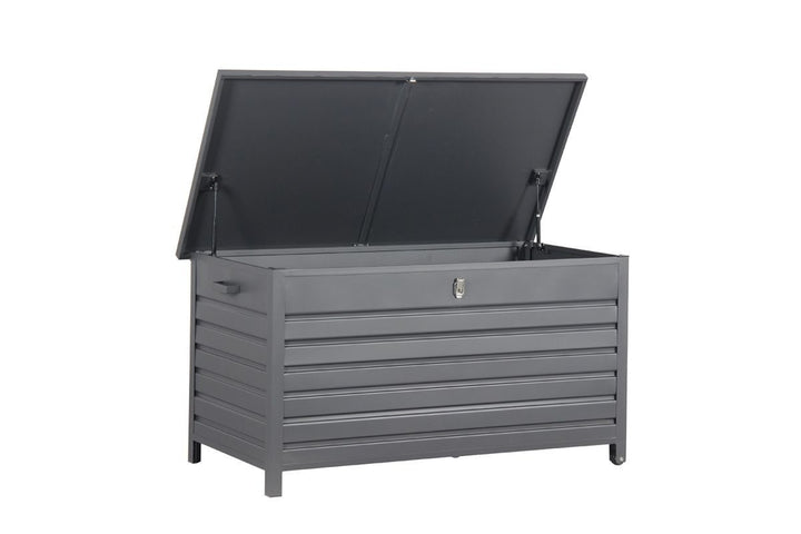 Kussenbox aluminium antracite B 155 x D 97 x H 82.5 cm