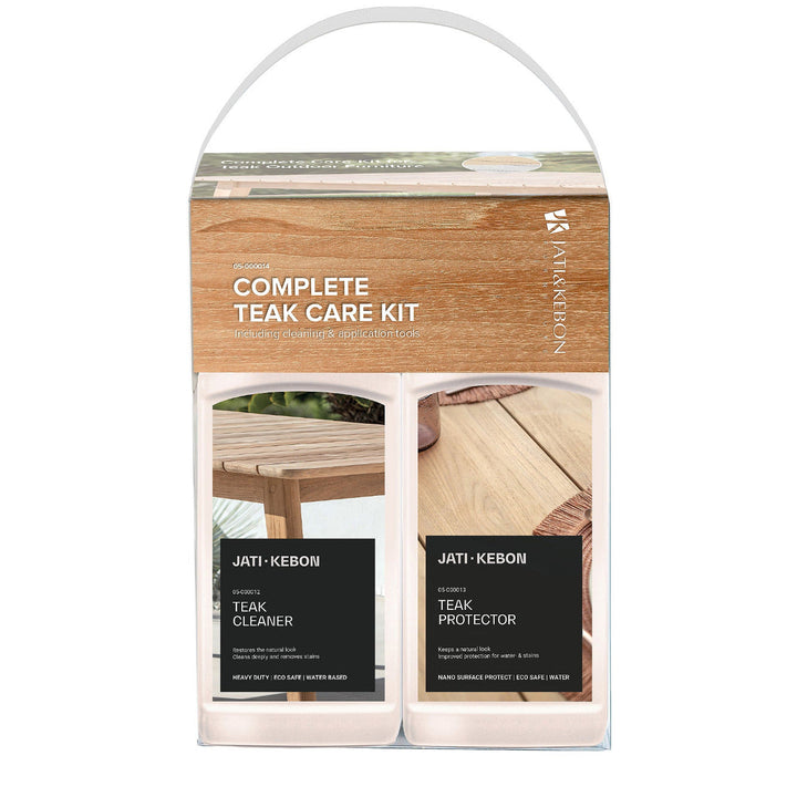 Jati & Kebon Complete teak care kit