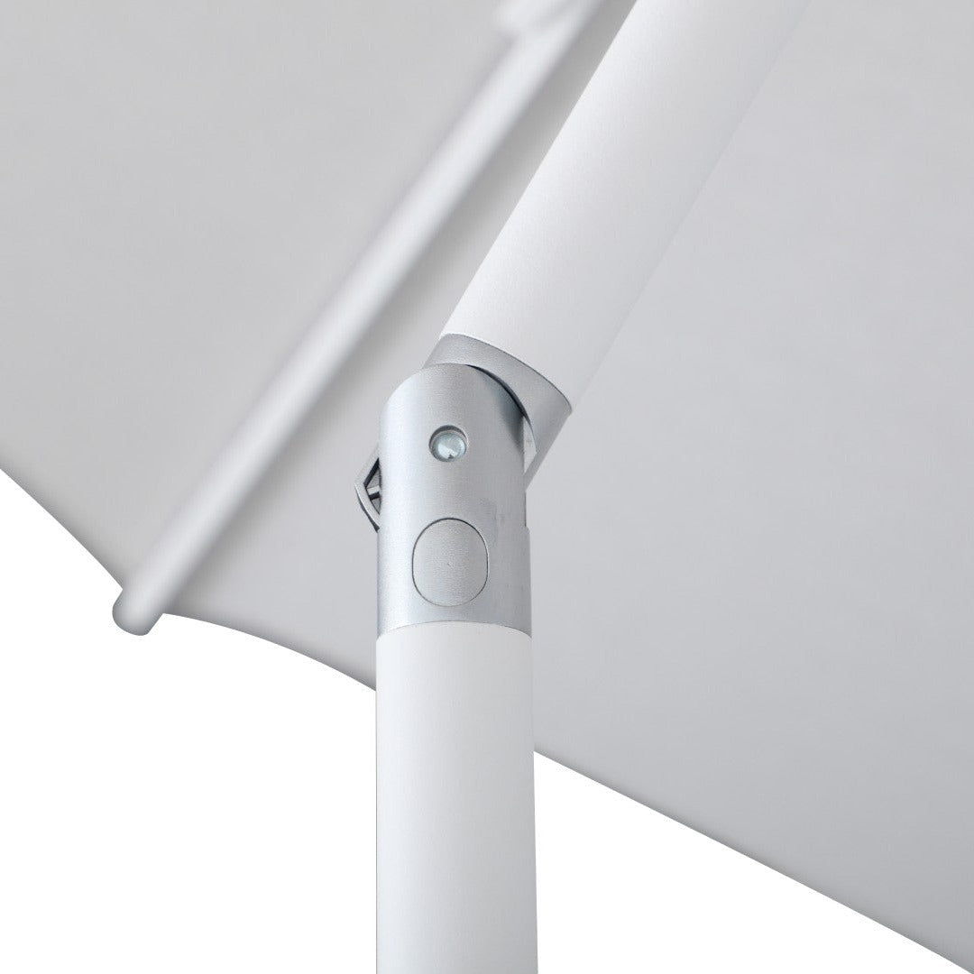 Ibiza middenstam 250x250 white / light grey