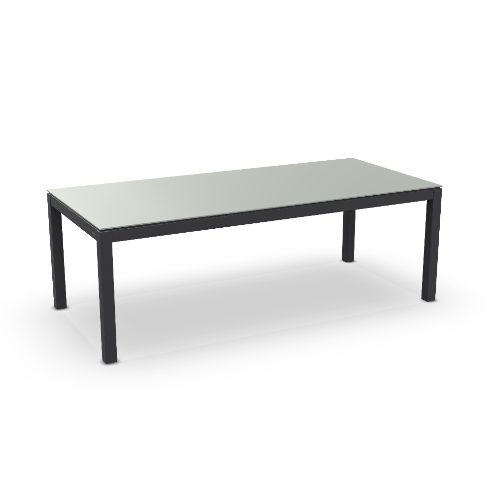 Danli tuintafel charcoal mat 280x100 - Jarderi