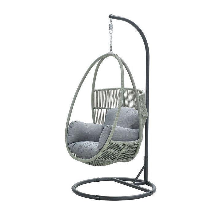 Eggo hanging chair mint gray / mystic grey