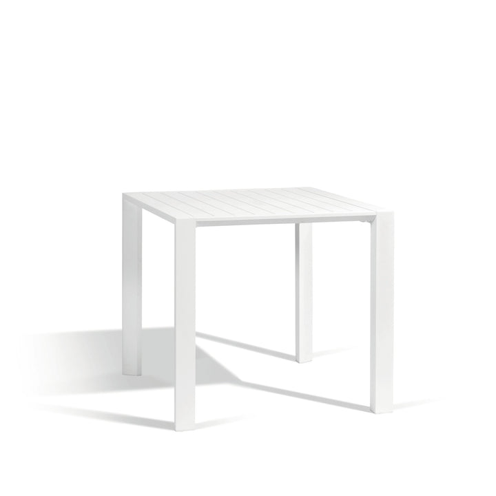 Metris tafel white mat 80x80