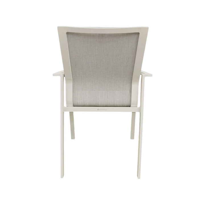 Evora dining white | serge ferrari