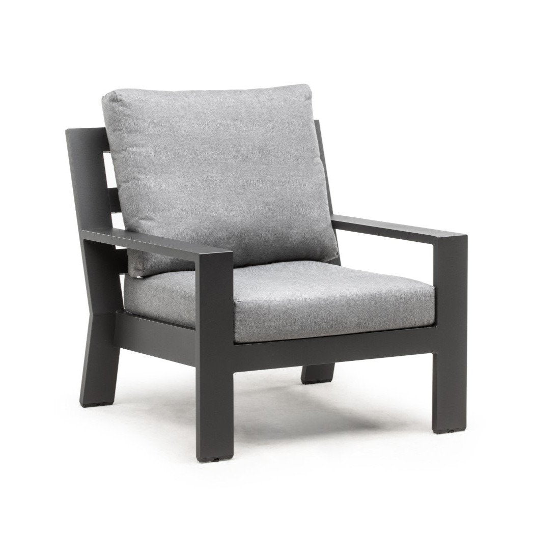 Merano lounge set charcoal matt 