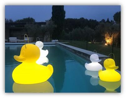 Duck Duck light XL Yellow