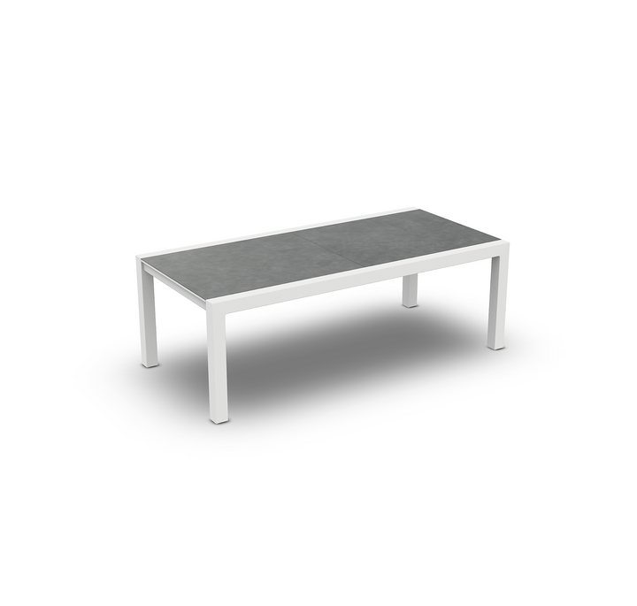 Livorno table 220-330x105 white matt