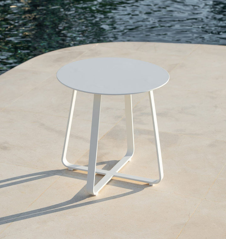 Elko coffee table white Ø 45cm 